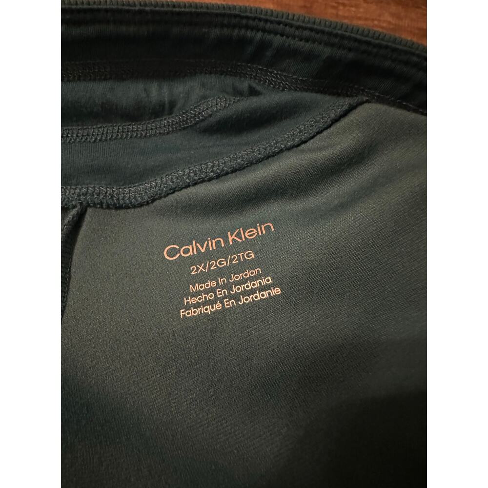 Calvin Klein Womens Blue Solid Stretch Velour Vel… - image 3